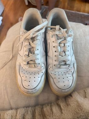 White Air Force 1s